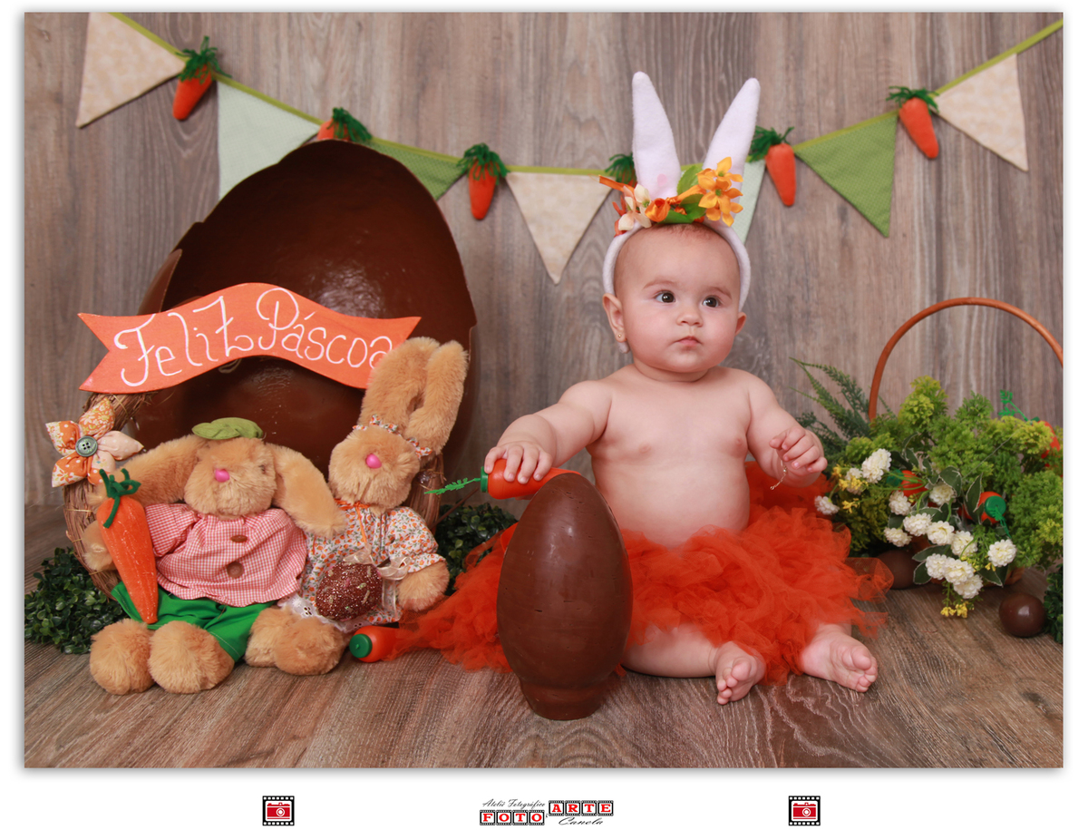 ensaio de pascoa bebe