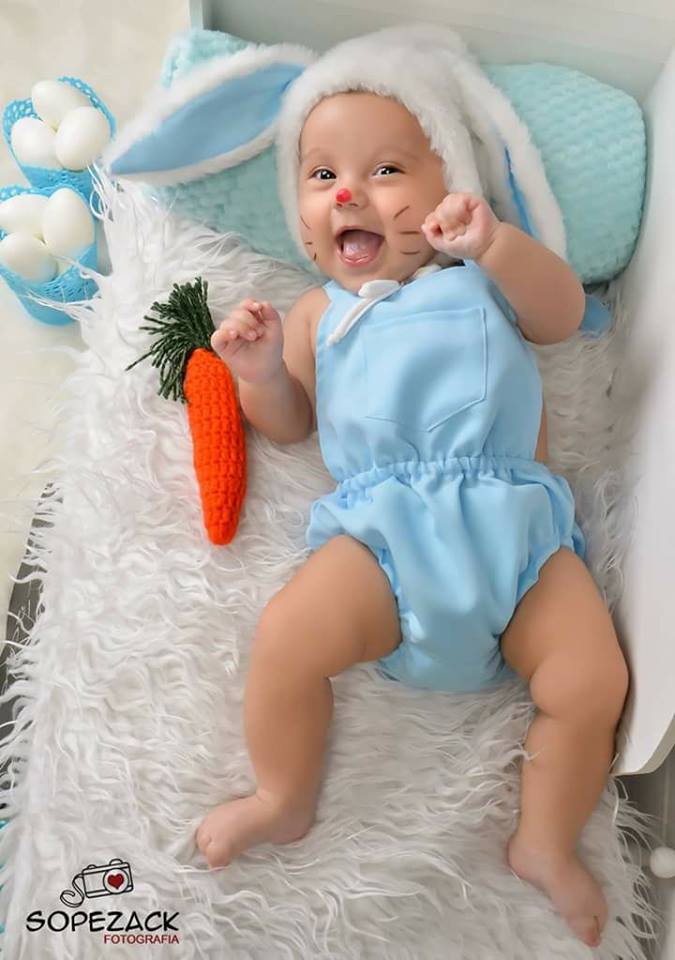 ensaio de pascoa bebe