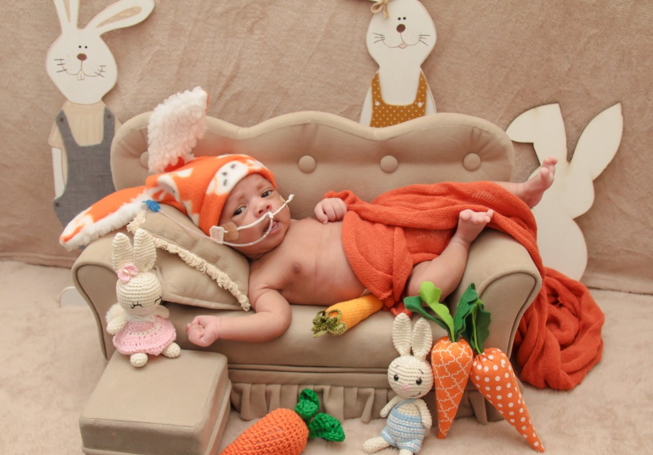 ensaio de pascoa bebe