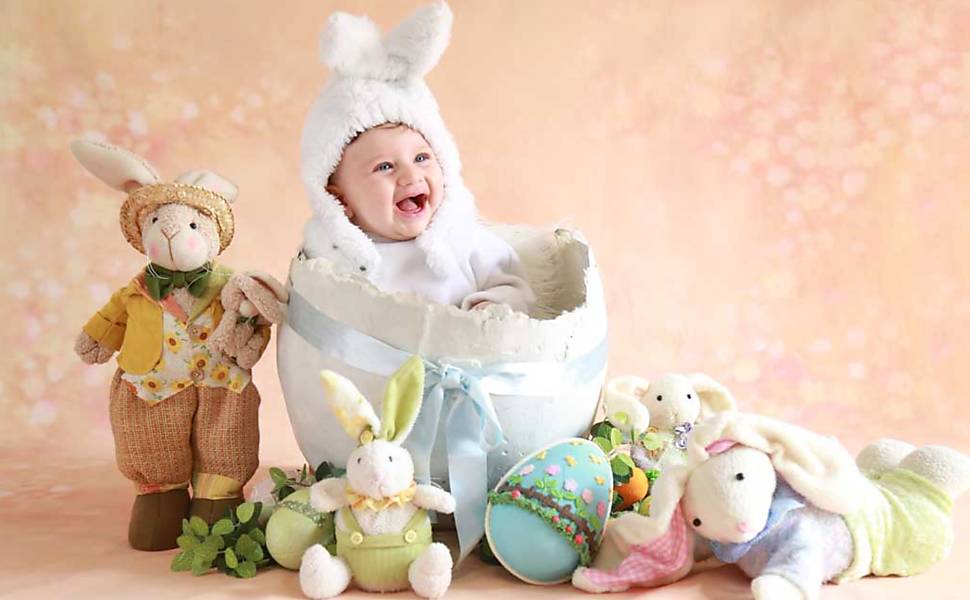 ensaio de pascoa bebe