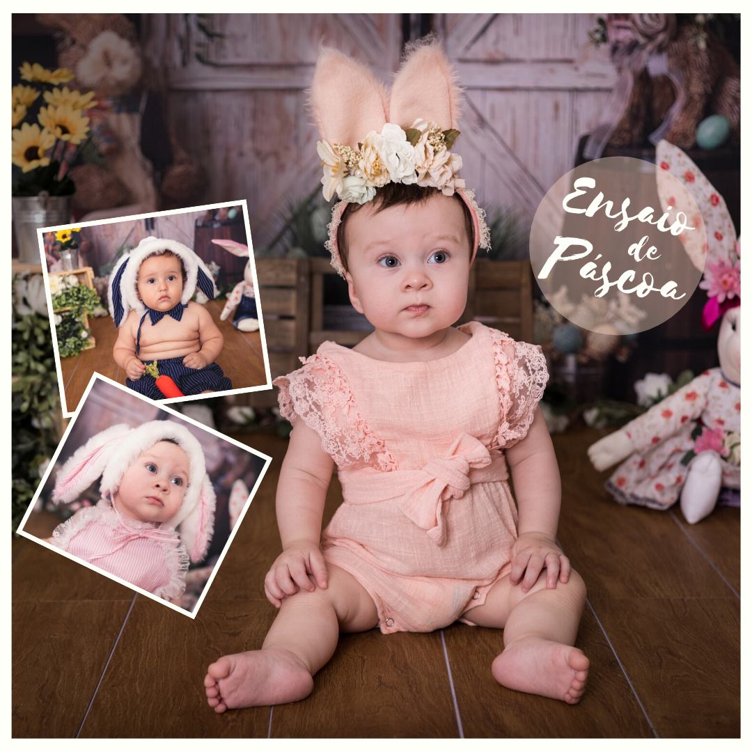 ensaio de pascoa bebe