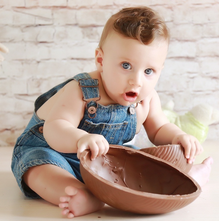 ensaio de pascoa bebe