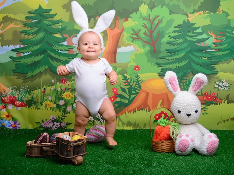 ensaio de pascoa bebe