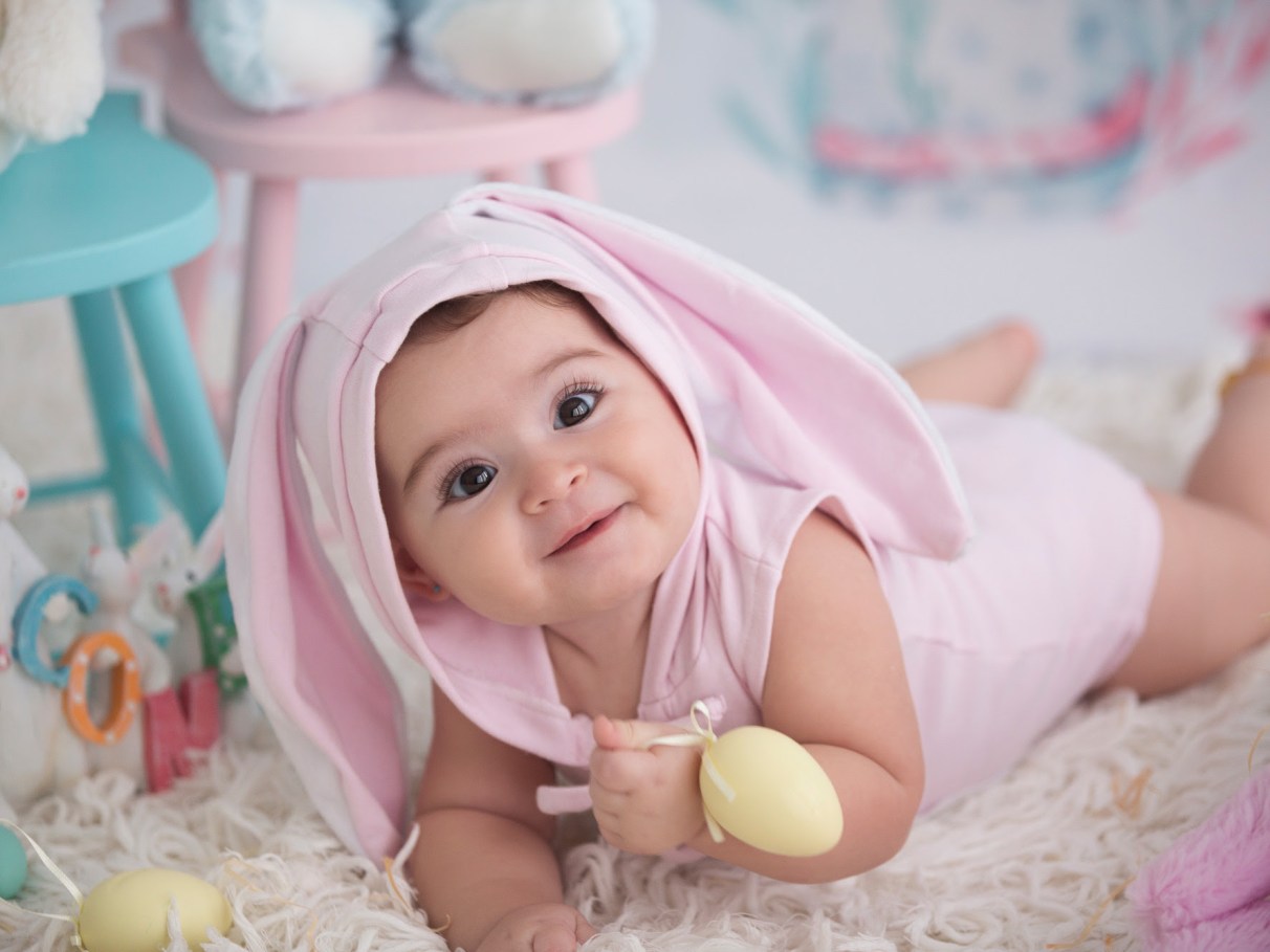 ensaio de pascoa bebe