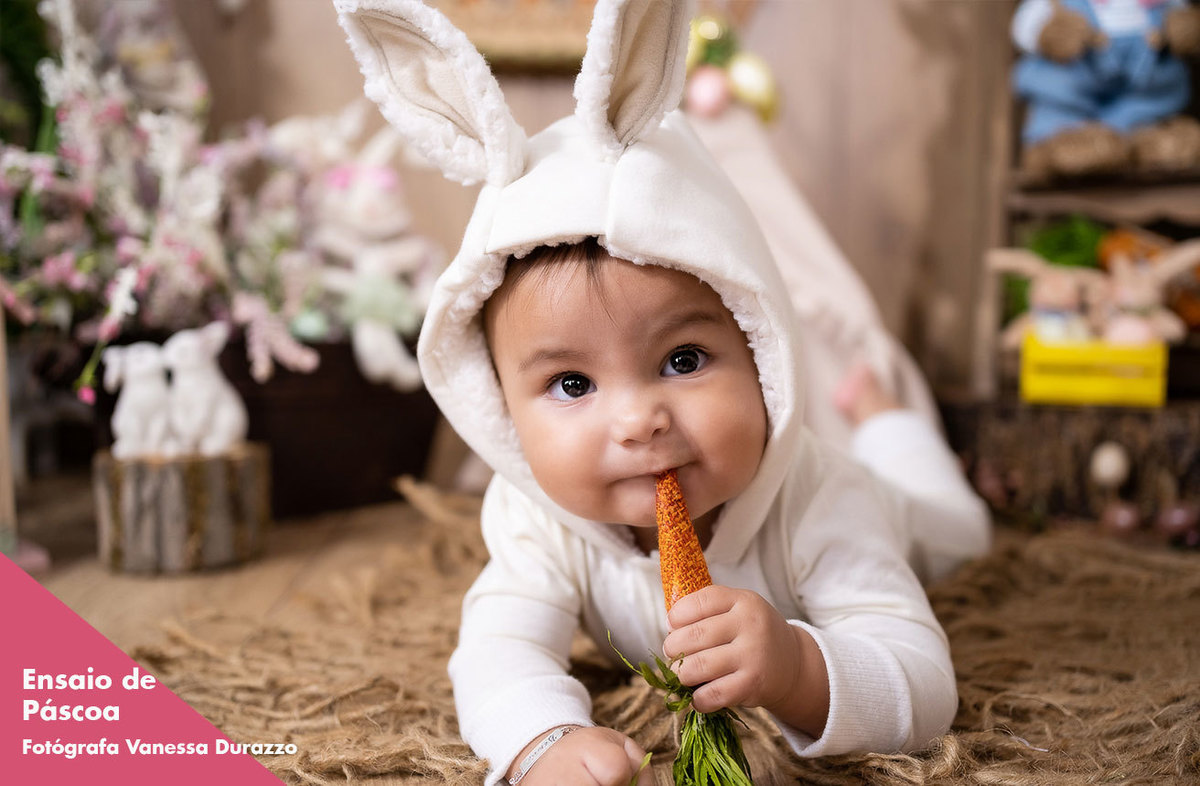 ensaio de pascoa bebe