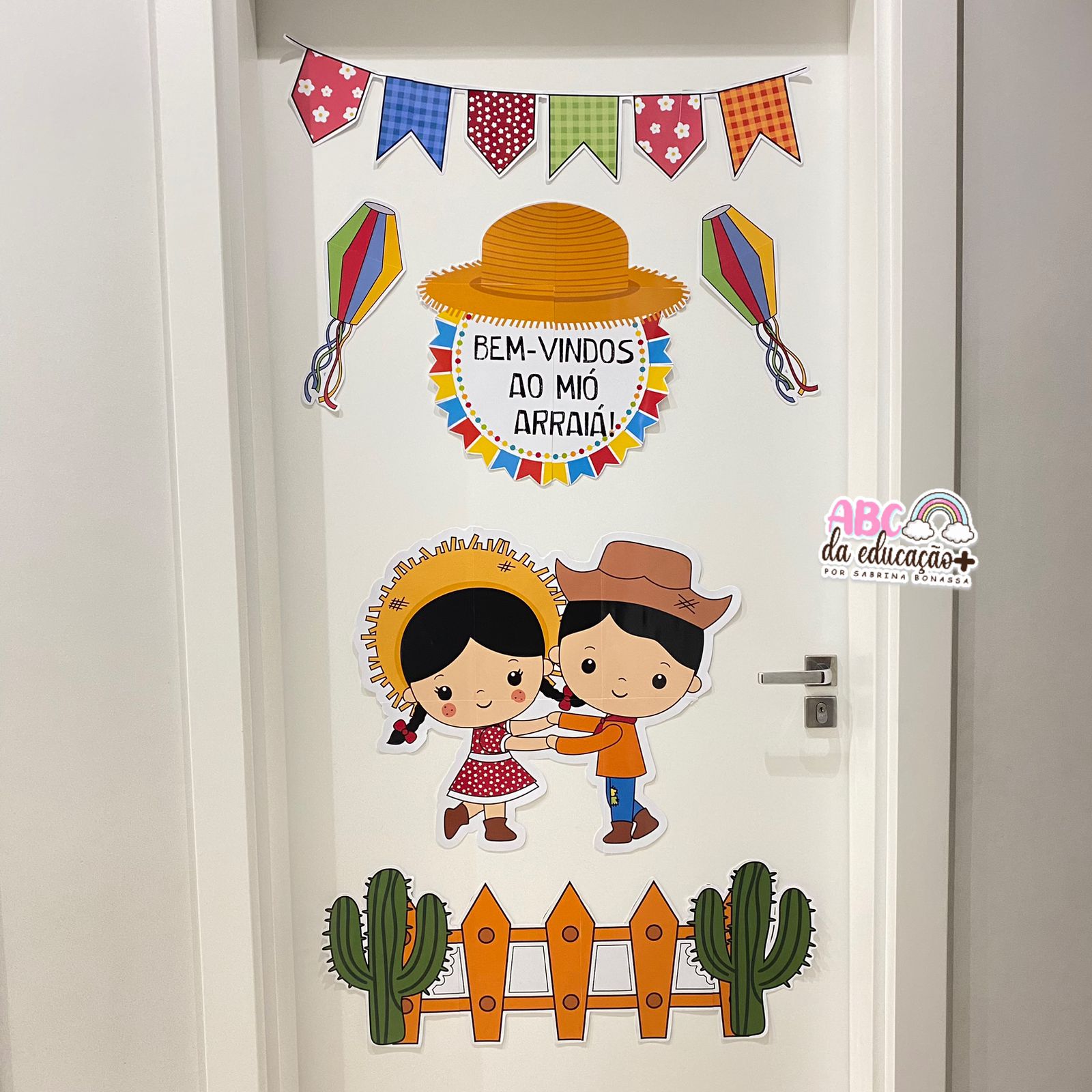 decoração de recepção junina para eventos escolares