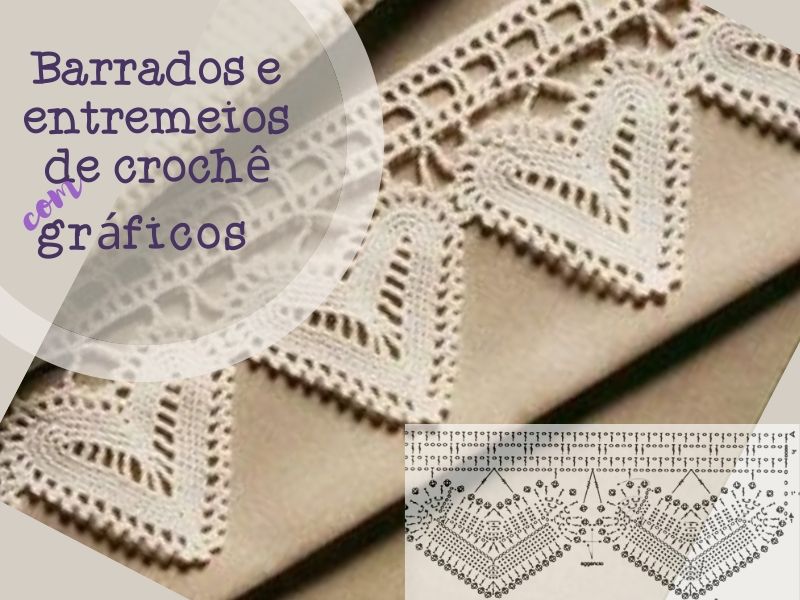 entremeios de croche