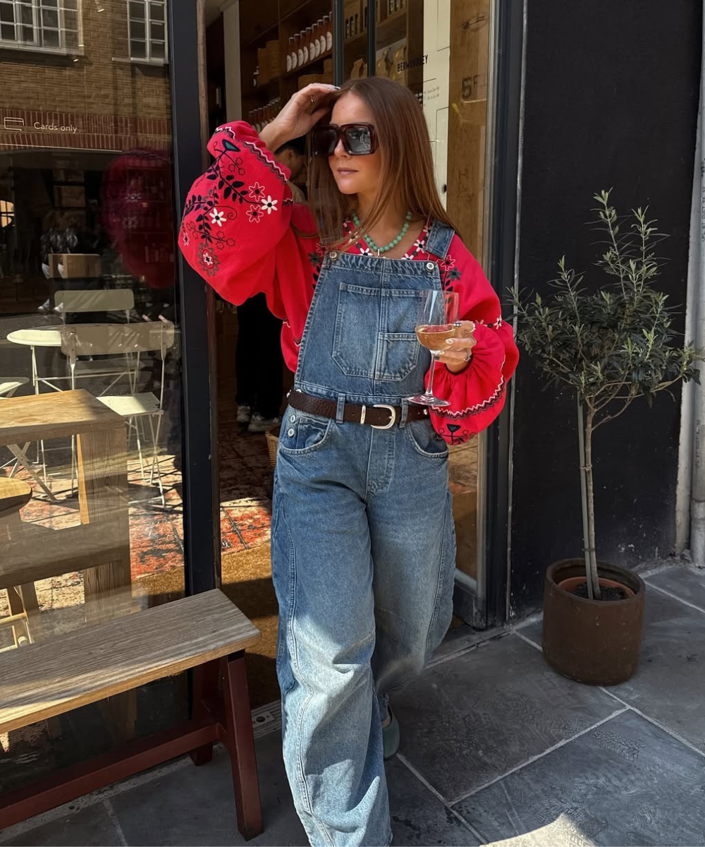 quanto custa um macacão jeans de qualidade e acessórios