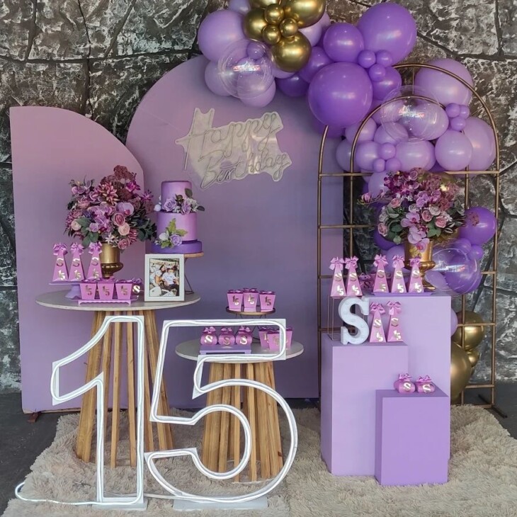 erros comuns decoração festa feminina econômica