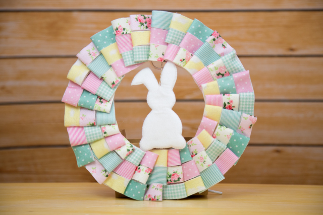 painel porta páscoa coelho gigante passo a passo