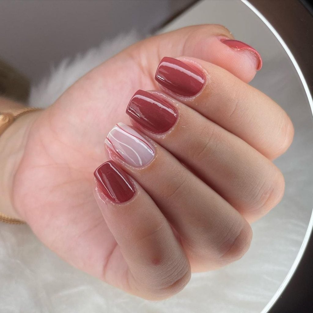 cores de esmalte para alongar unhas curtas