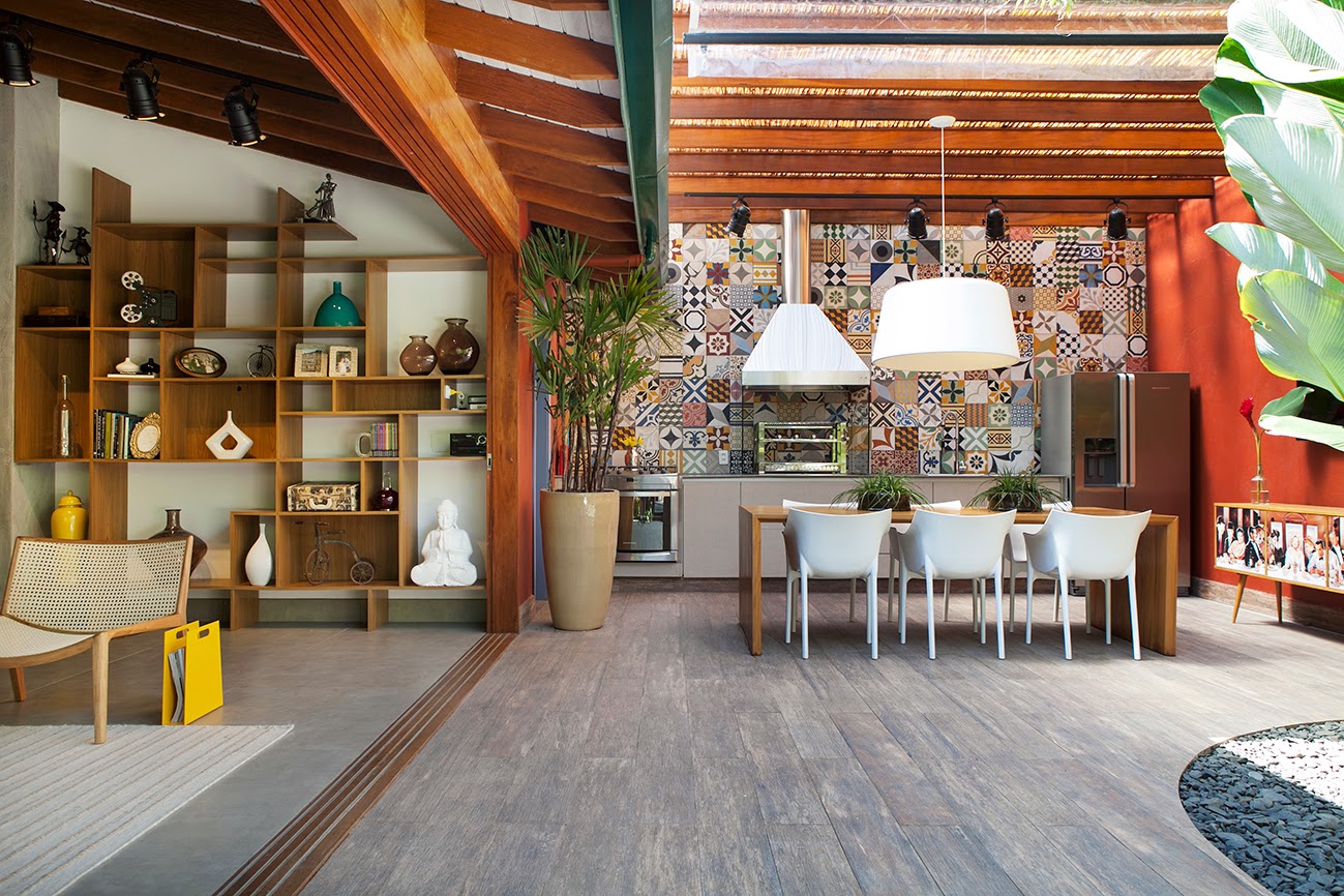 ideias de decoração espaço gourmet pequeno e funcional