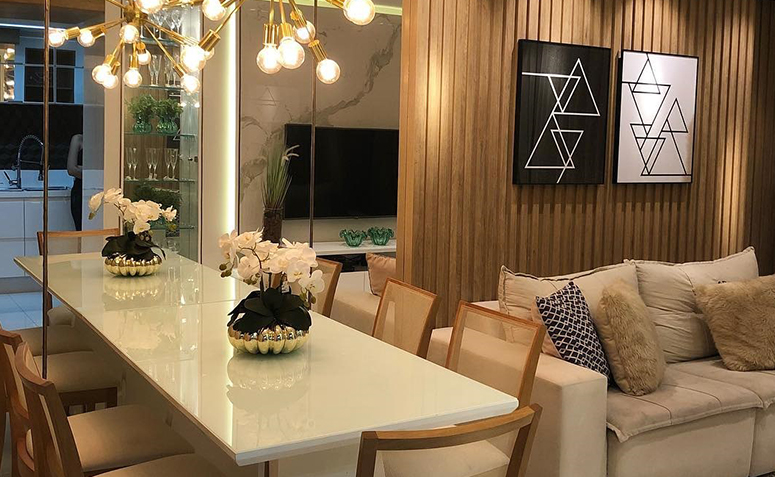 espelho de decoração