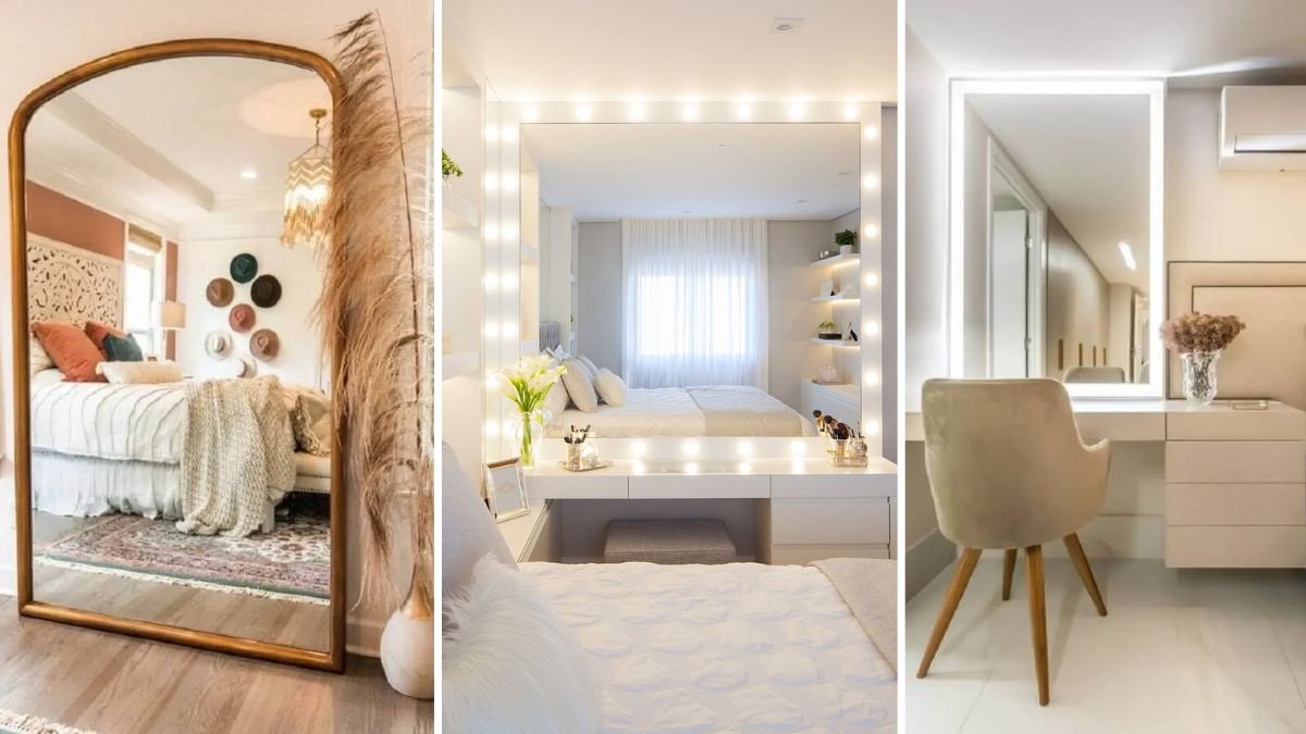 erros comuns ao usar espelho na decoração