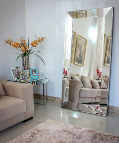 espelho decorativo sala