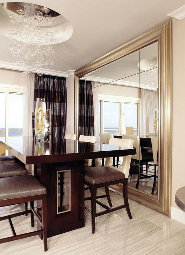 espelho Feng Shui sala