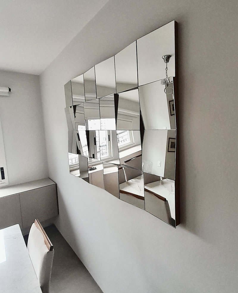 erros ao usar espelho na sala