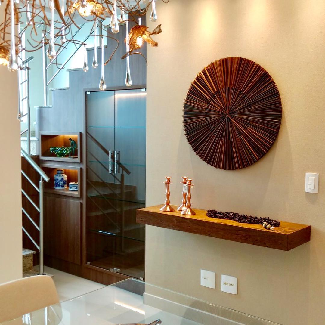 10 ideias estatuetas decoração sala estar moderna