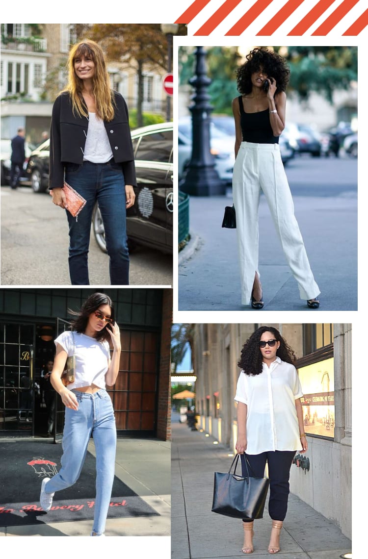estilo básico feminino