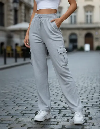 calça cargo feminina estilo largo