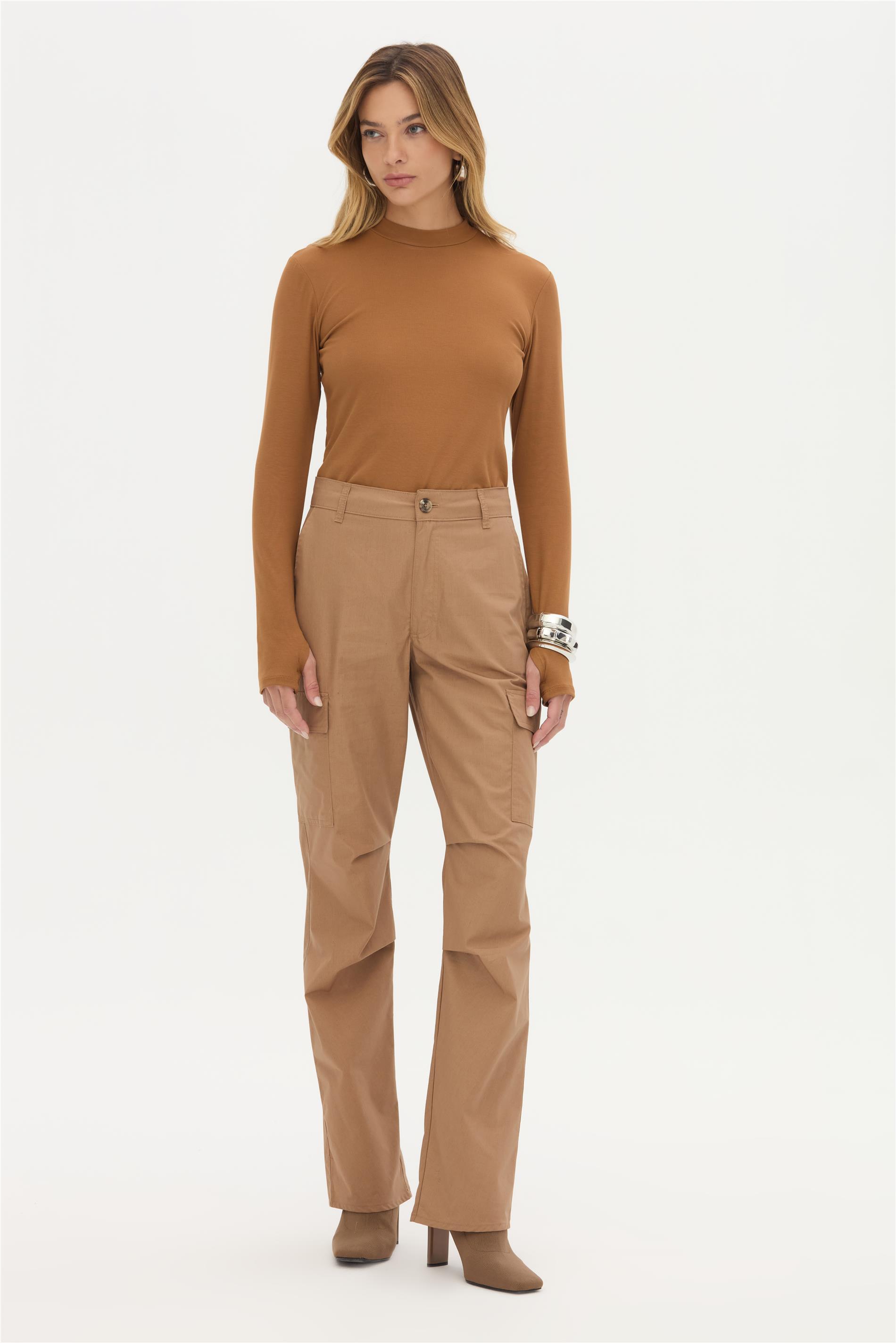 calça cargo feminina baggy