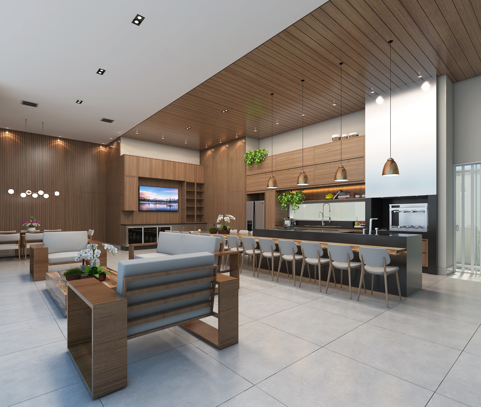 Estilo contemporâneo: linhas retas e funcionalidade