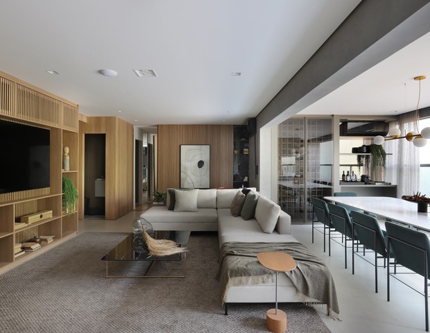 decoração contemporânea para sala