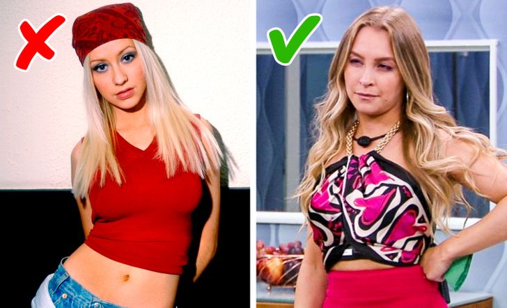 inspiração looks moda anos 2000