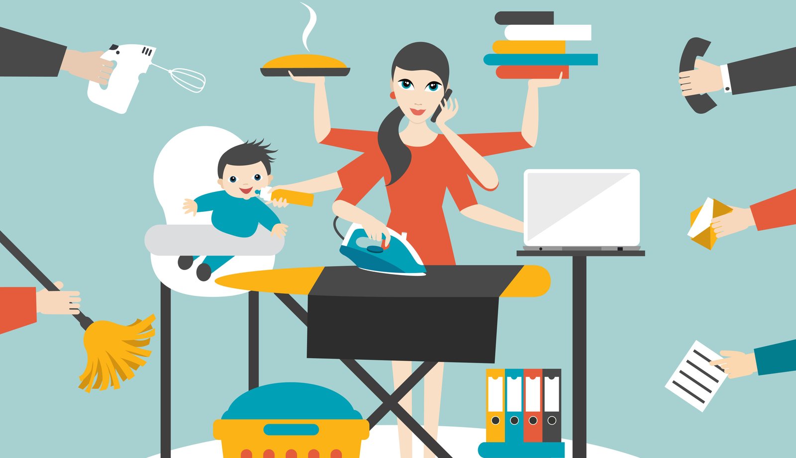 Estilo de vida ativo para mães solo: como se organizar