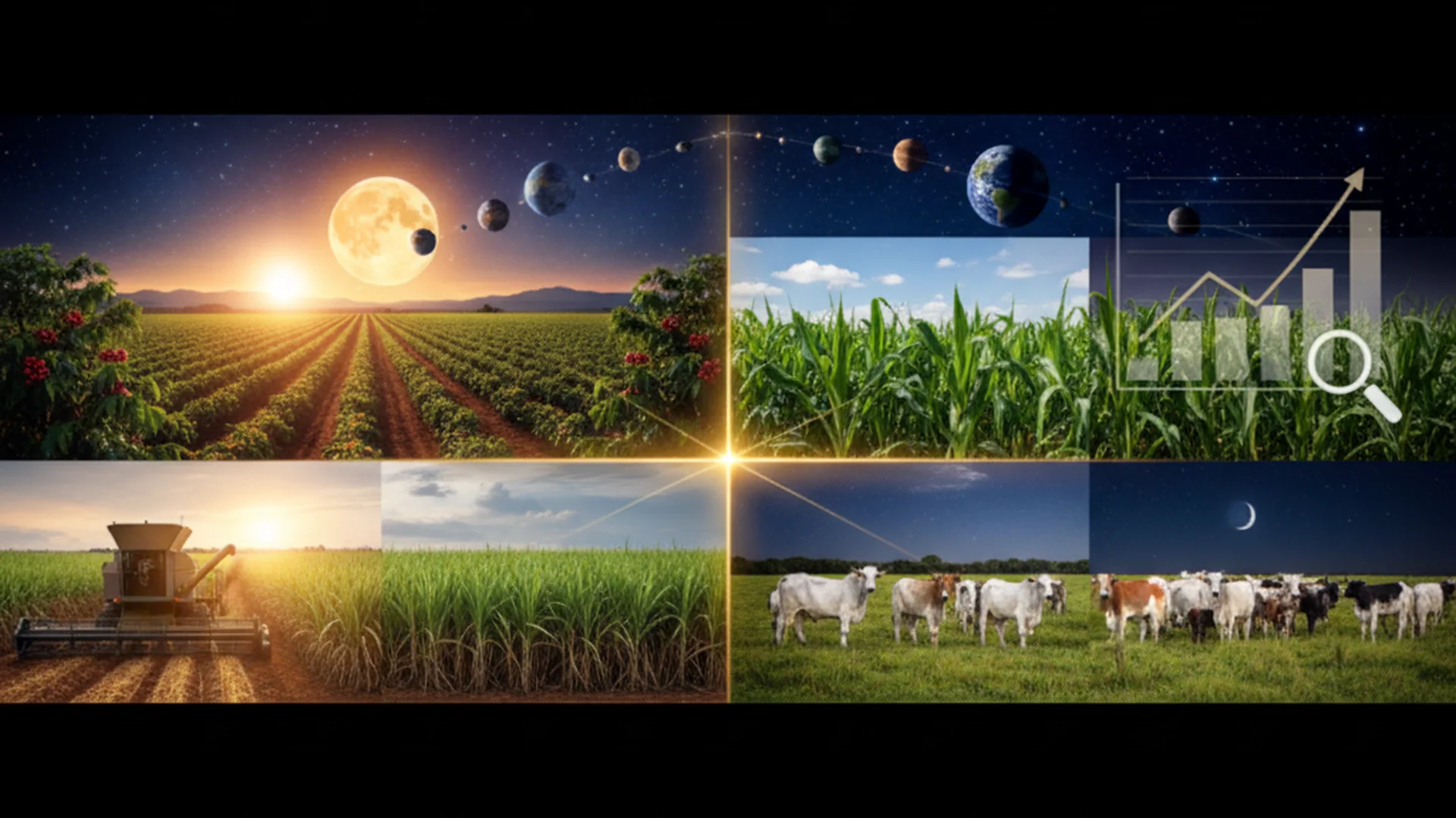 Estilo de vida conectado com as fases da lua