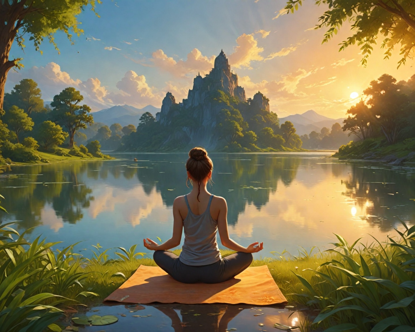 Estilo de vida focado em saúde espiritual e emocional