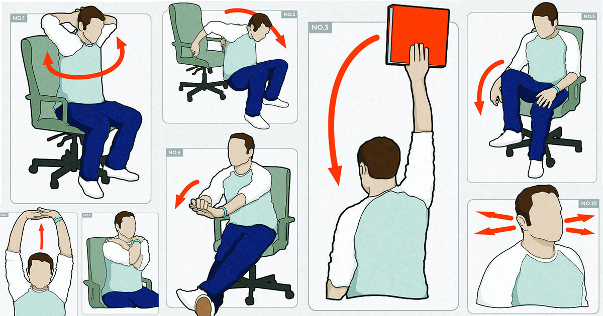 como evitar sedentarismo no trabalho