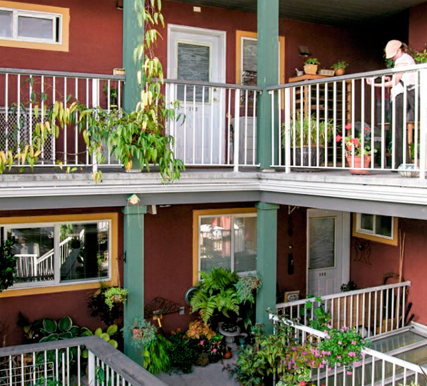 Estilo de vida sustentável em vilas ou cohousing