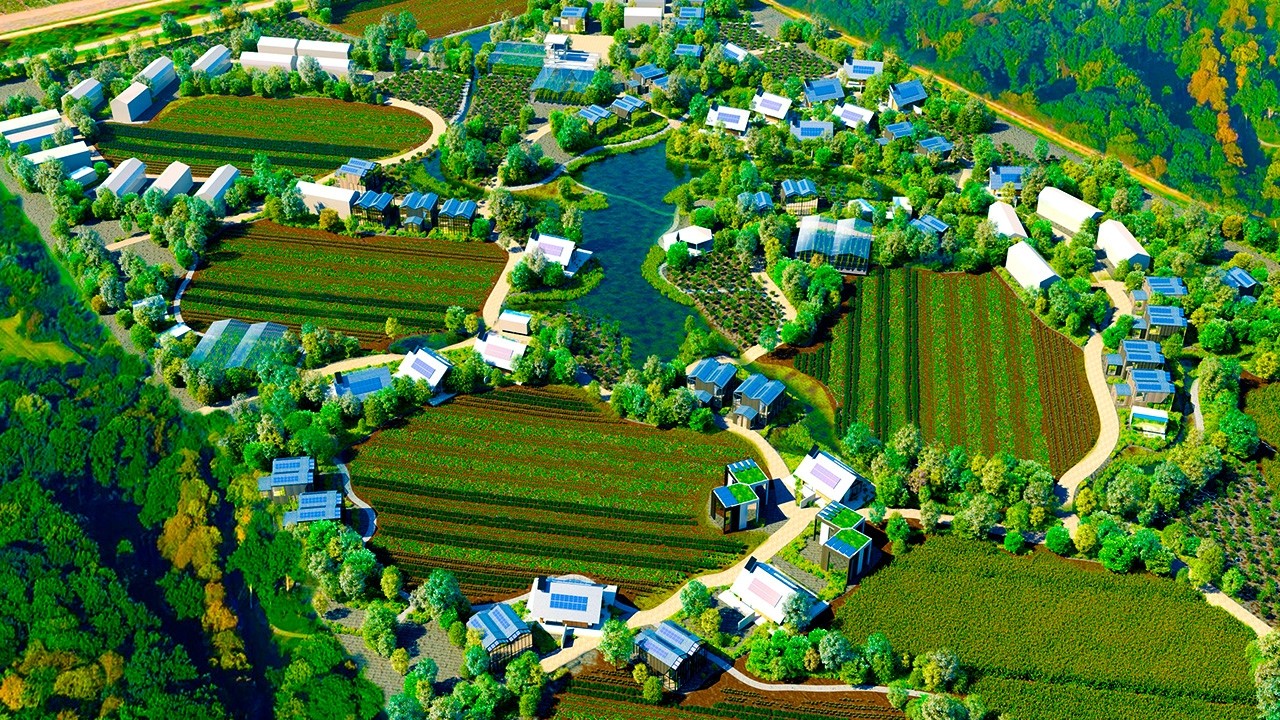 Estilo de vida sustentável em vilas ou cohousing