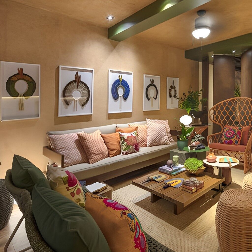 como aplicar decoração boho chic em quartos de casal