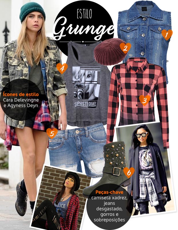 Estilo grunge feminino: como modernizar o visual