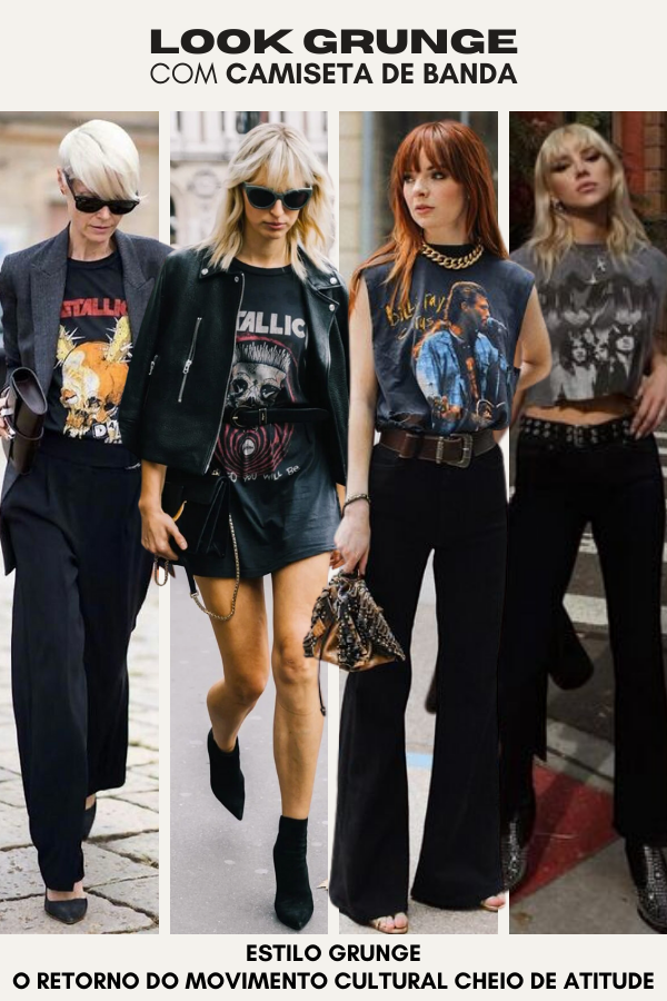 Estilo grunge feminino: como modernizar o visual