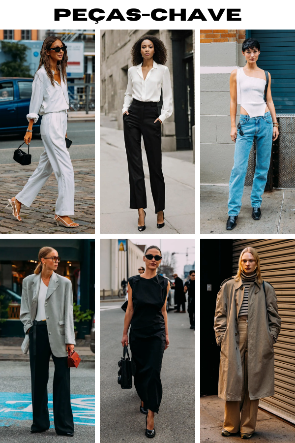 Estilo minimalista feminino: peças essenciais