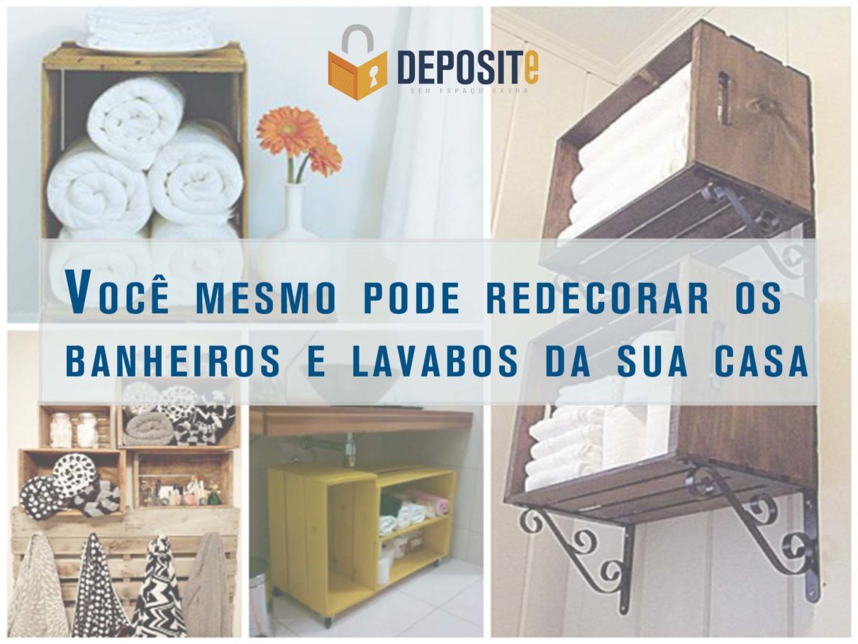 faça você mesmo decoração banheiro