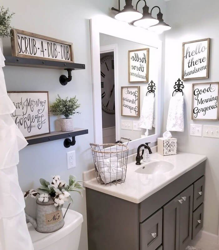 faça você mesmo decoração banheiro