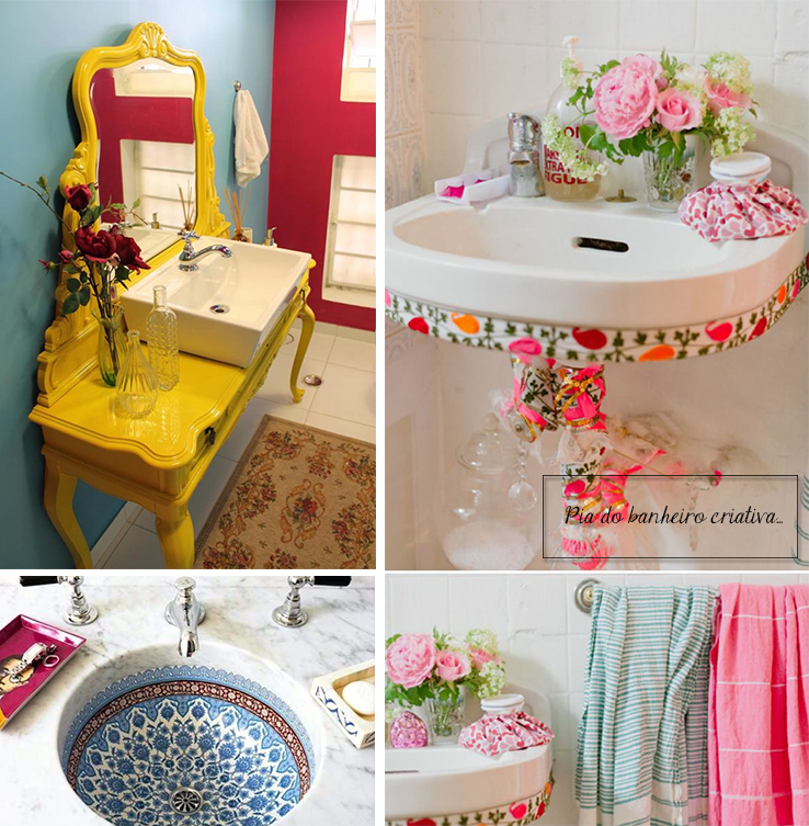 faça você mesmo decoração banheiro