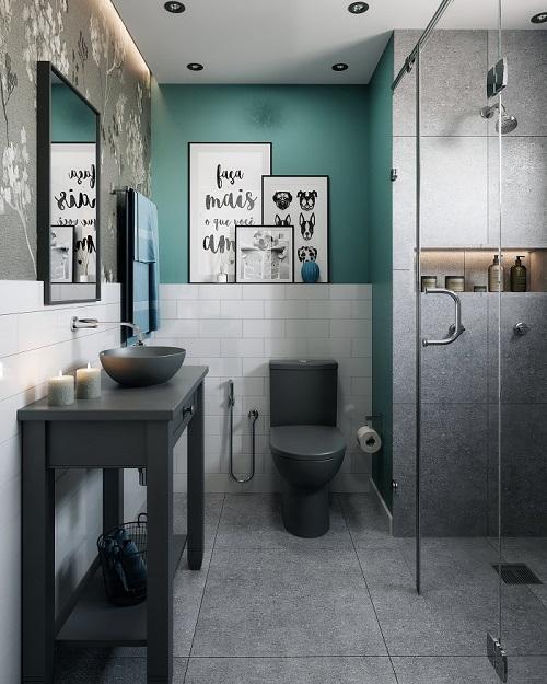 faça você mesmo decoração banheiro