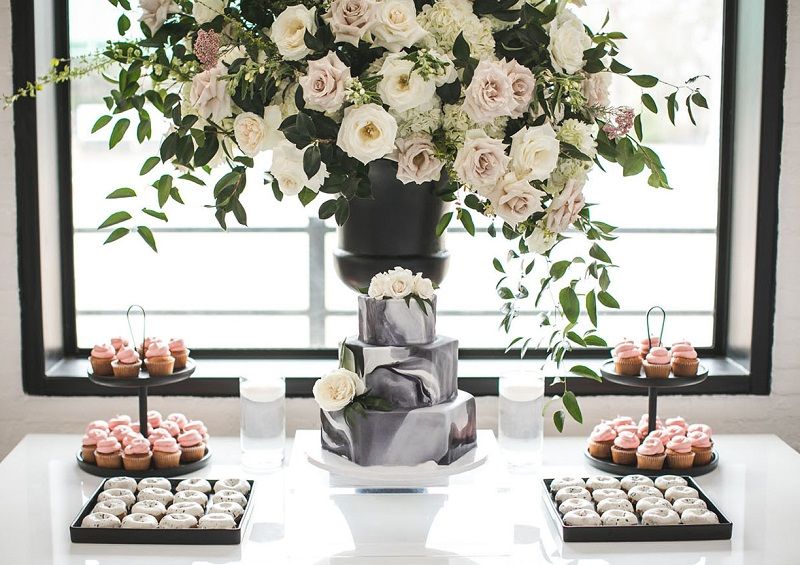 faça voce mesmo decoração mesa de casamento