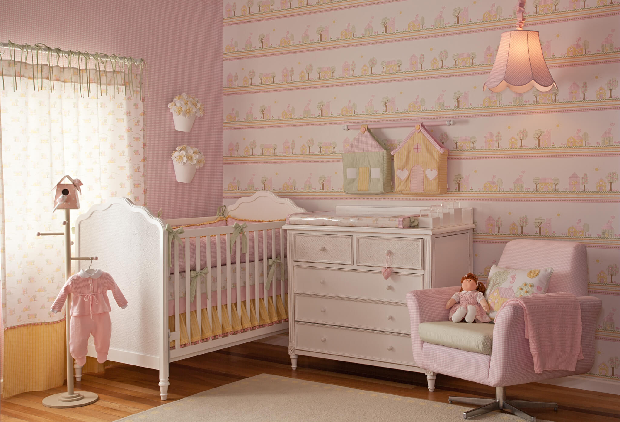 como economizar decoração quarto menina diy