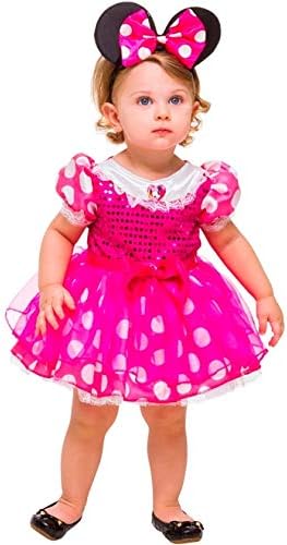 fantasia da minnie para bebe de 1 ano