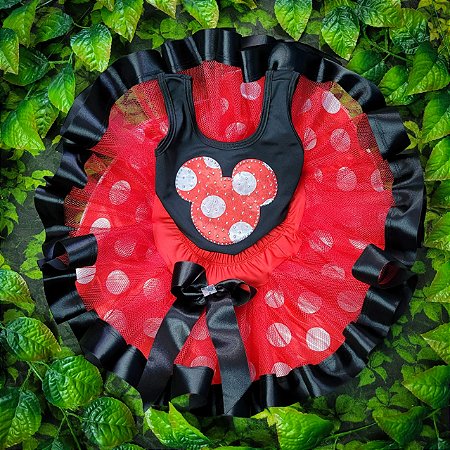 fantasia da minnie para bebe de 1 ano