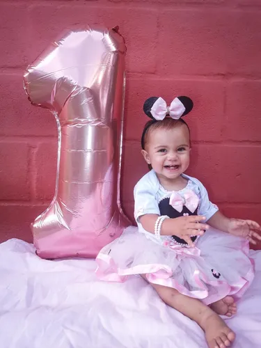fantasia da minnie para bebe de 1 ano