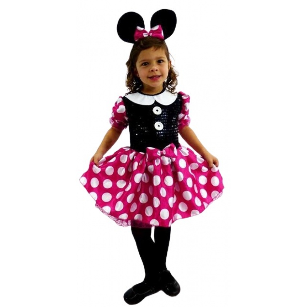fantasia da minnie para bebe de 1 ano