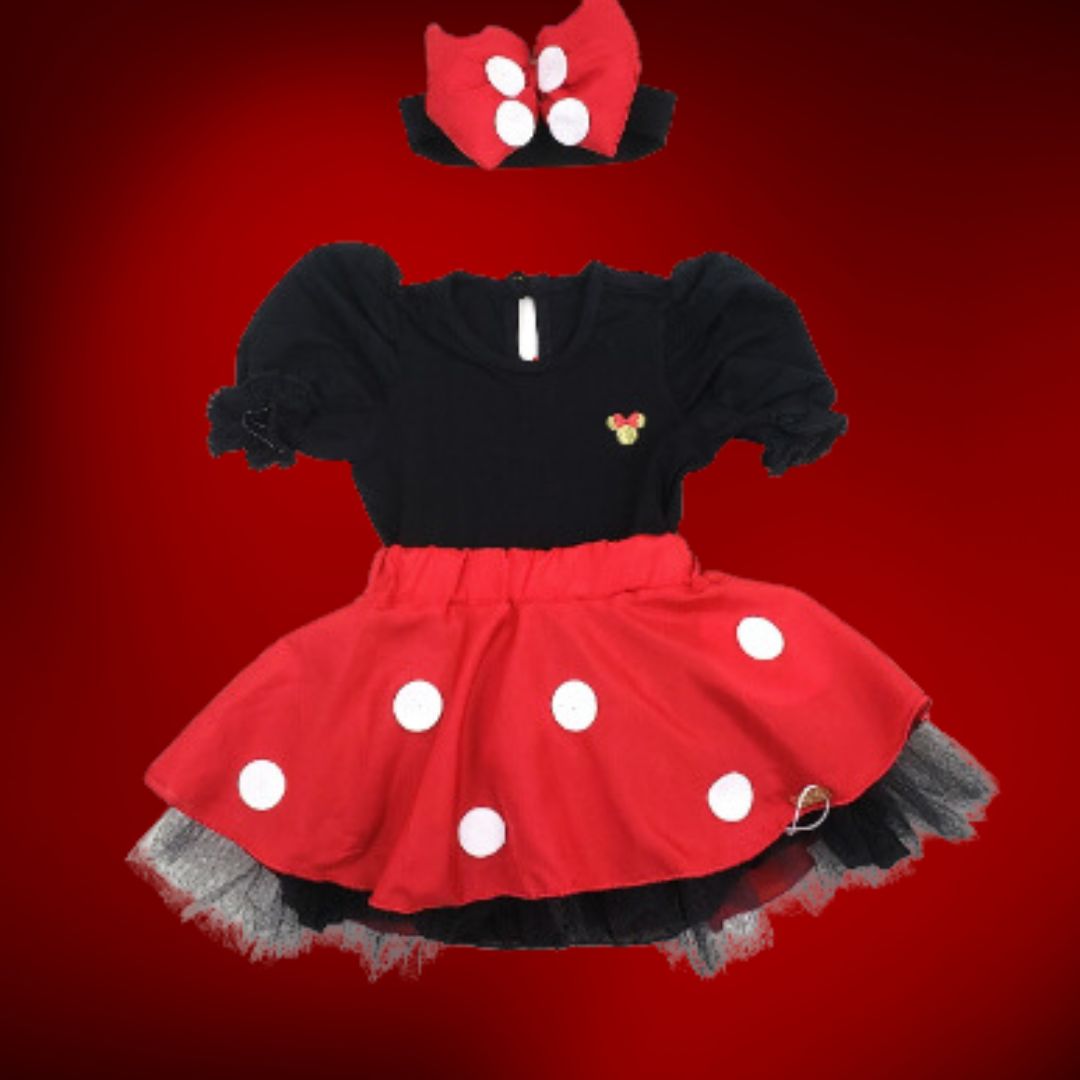 fantasia da minnie para bebe de 1 ano