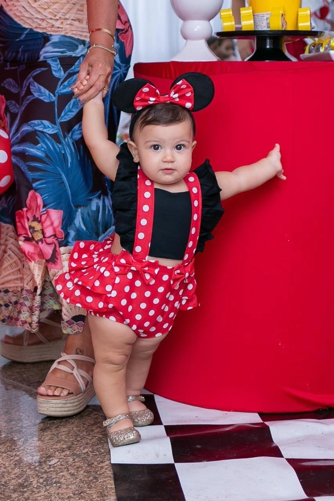 fantasia da minnie para bebe de 1 ano